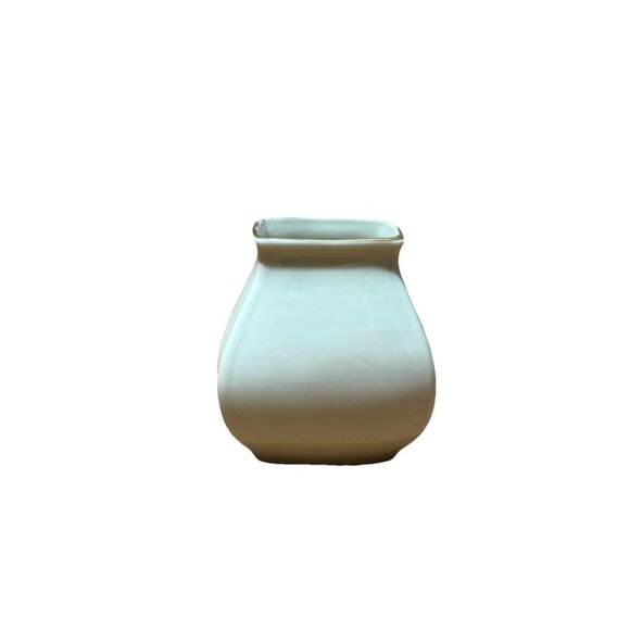 Lenox Special Collection Miniature 3 Inch Bud Vase USA Ivory Gold Trim Vintage - Picture 1 of 6